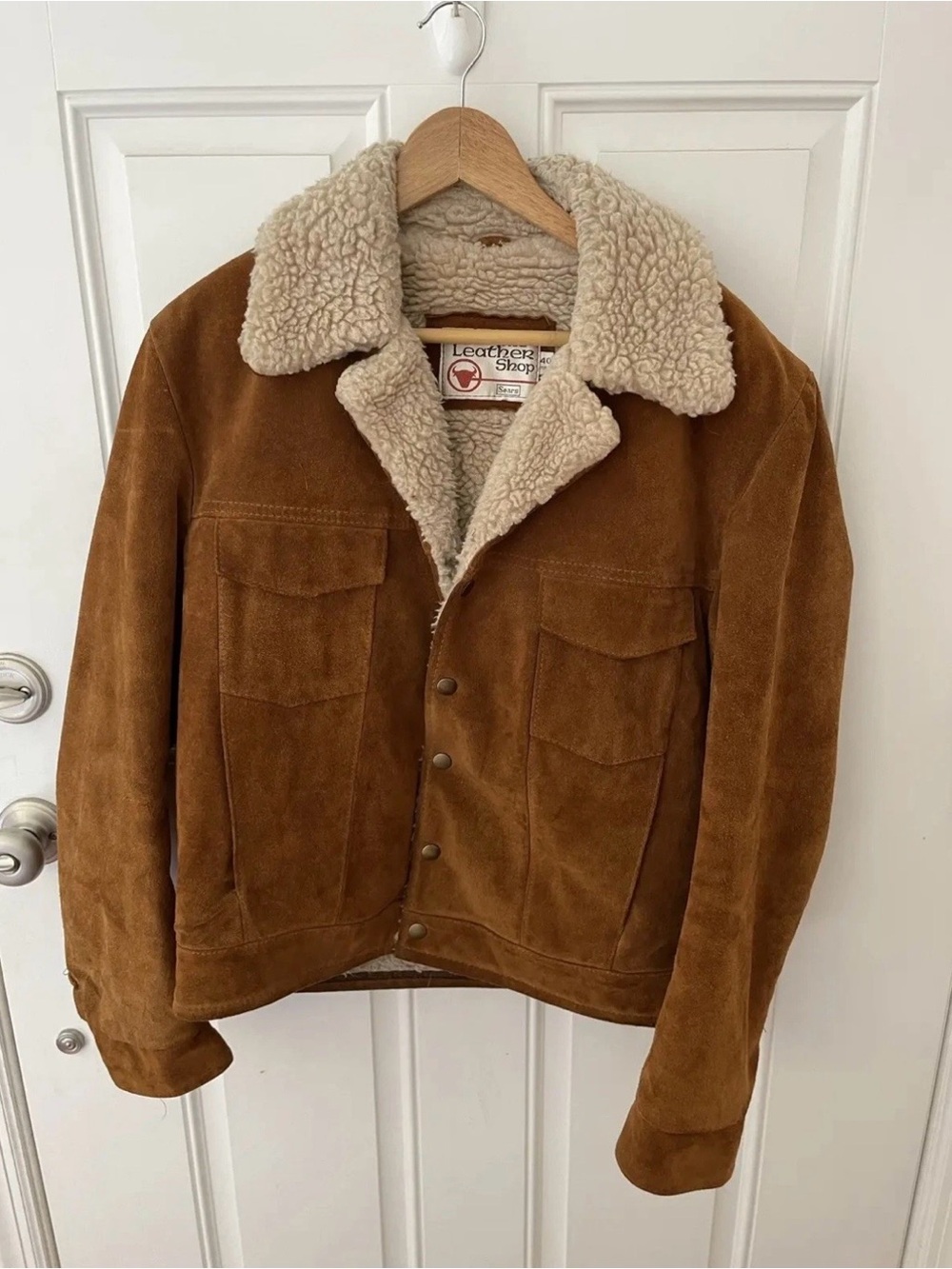 The Leather Shop Men's Brown Suede Jacket